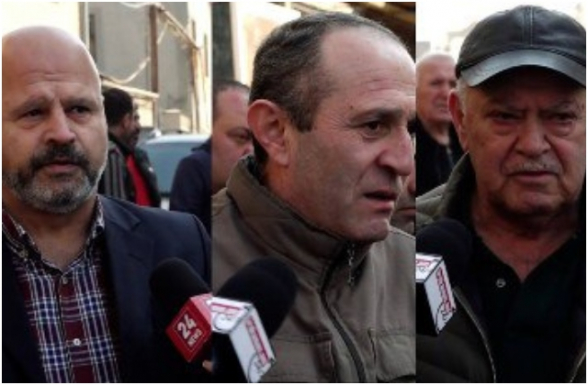 Արին բերդի փողոցն անմխիթար վիճակում է, մեծ փոսեր են. բնակիչները բողոքի ակցիայի են դուրս եկել (տեսանյութ)